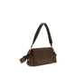 Brown Recycled Polyamide Shoulder Bag