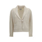 White Wool Oves Aries Cardigan