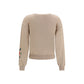 Beige Cotton Cardigan