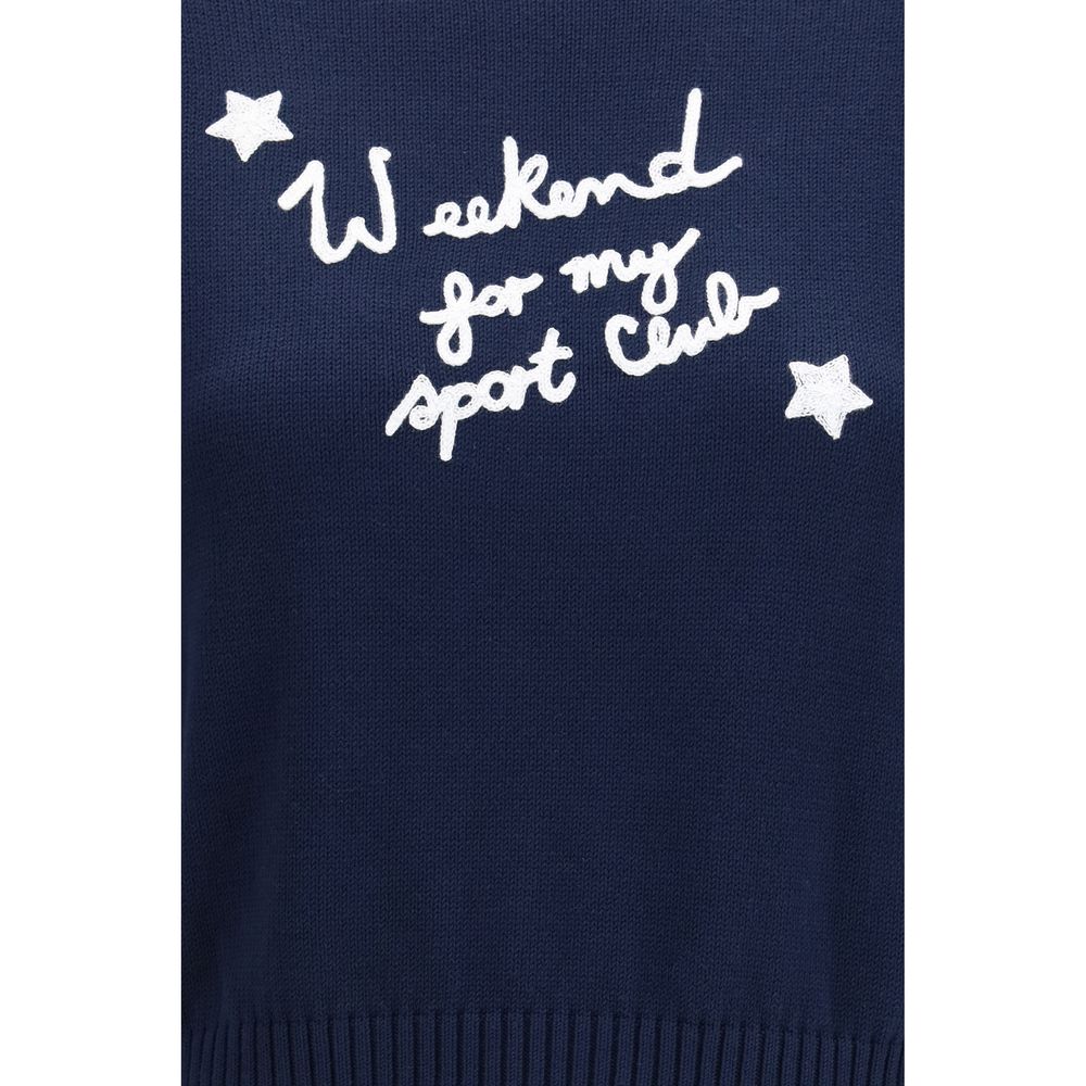Blue Cotton Sweatshirt