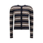 Blue Silk Cardigan