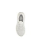 White Fabric Athletic Sneakers
