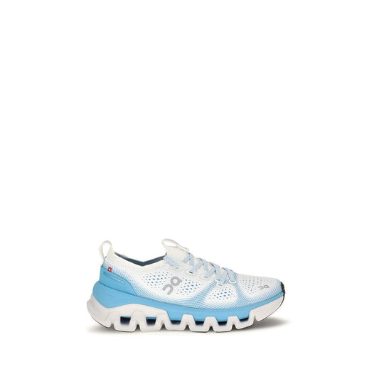 Blue Fabric Athletic Sneakers