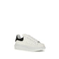 White Calf Leather Bos Taurus Chunky Sneakers