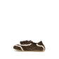 Brown Suede Leather Slip-On Loafers