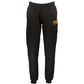 Black Cotton Men's Trousers