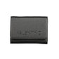 Black Polyurethane Women's Wallet