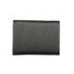 Black Polyurethane Women's Wallet