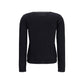 Black Wool Oves Aries Cardigan