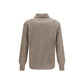 Beige Wool Oves Aries Cardigan