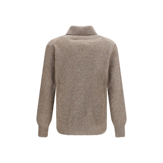 Beige Wool Oves Aries Cardigan