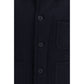 Blue Wool Oves Aries Full-Length Jacket