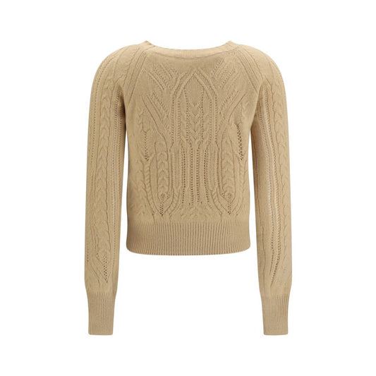 Beige Cashmere Sweater