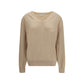 Beige Cashmere Sweater