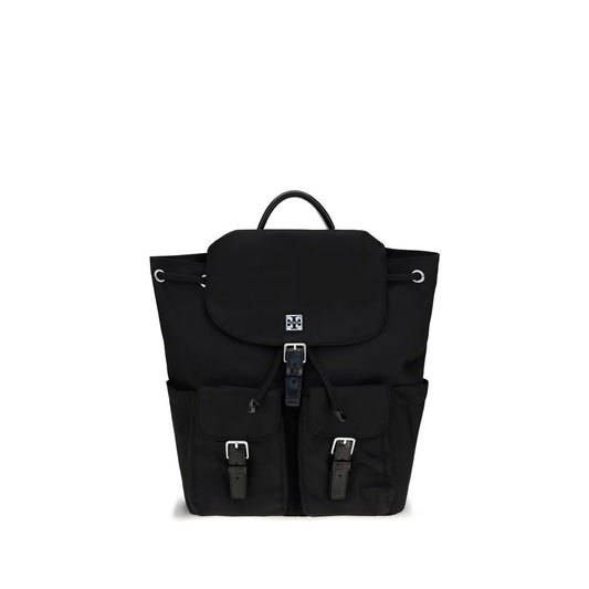 Black Nylon Backpack