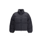 Black Polyamide Full-Length Jacket