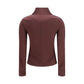 Bordeaux Polyester Sweatshirt