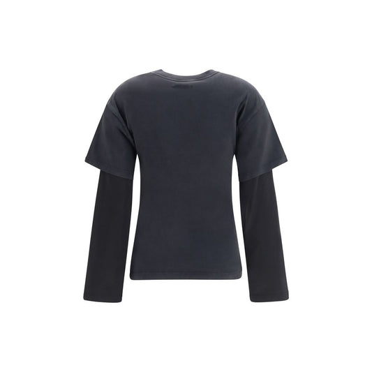 Black Cotton T-Shirt