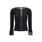 Black Viscose Cardigan