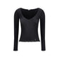Black Silk Blouse