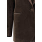 Brown Cotton Blazer