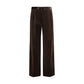 Brown Cotton Pants