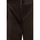 Brown Cotton Pants