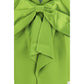 Bicolor Polyester Casual Dress
