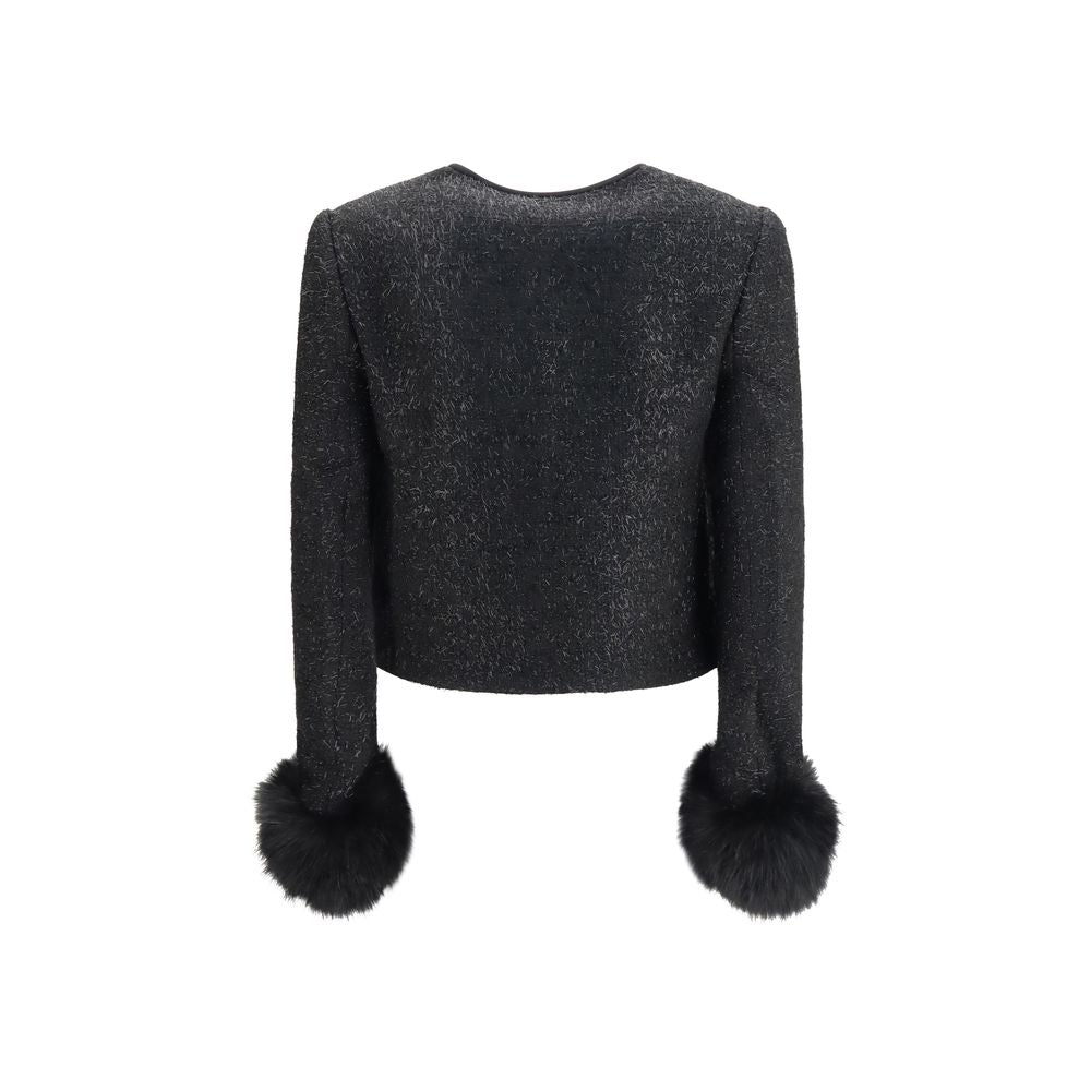 Black Polyester Jacket
