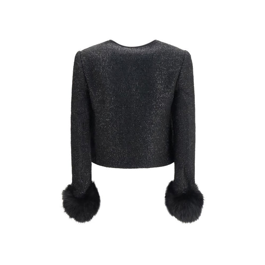 Black Polyester Jacket