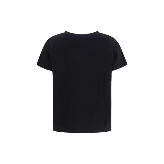 Black Cotton T-Shirt