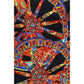 Multicolor Silk Cocktail Dress