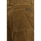 Brown Cotton Cargo Pants
