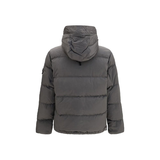 Gray Polyamide Shell Jacket