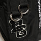 Men Black #DG LOVE Logo Patches Nylon Backpack Bag