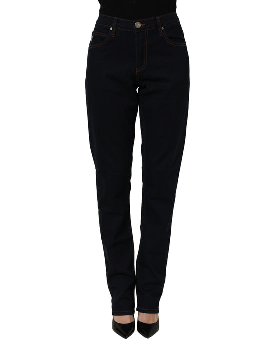 Blue High Waist Skinny Denim Trouser Jeans