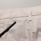 Beige Low Waist Tapered Women Cropped Trousers Pants
