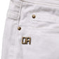 White Cotton Stretch Skinny Denim Jeans