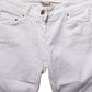 White Cotton Stretch Skinny Denim Jeans