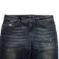 Blue Cotton Stretch Skinny Denim Jeans