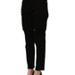 Black Cotton Skinny Denim Trouser Jeans