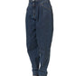 Dark Blue Cotton Stretch Tapered Denim Jeans