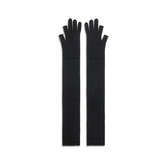 Black Wool Oves Aries Gloves