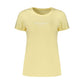 Yellow Cotton Women's T-Shirt