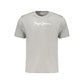 Gray Cotton Men's T-Shirt