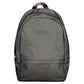 Black Polyester Men's Backpack
