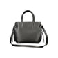 Black Polyurethane Women's Bag