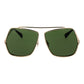 Gold Metal Sunglasses