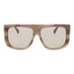 Beige Acetate Sunglasses