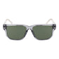 Gray Stainless Steel Sunglasses